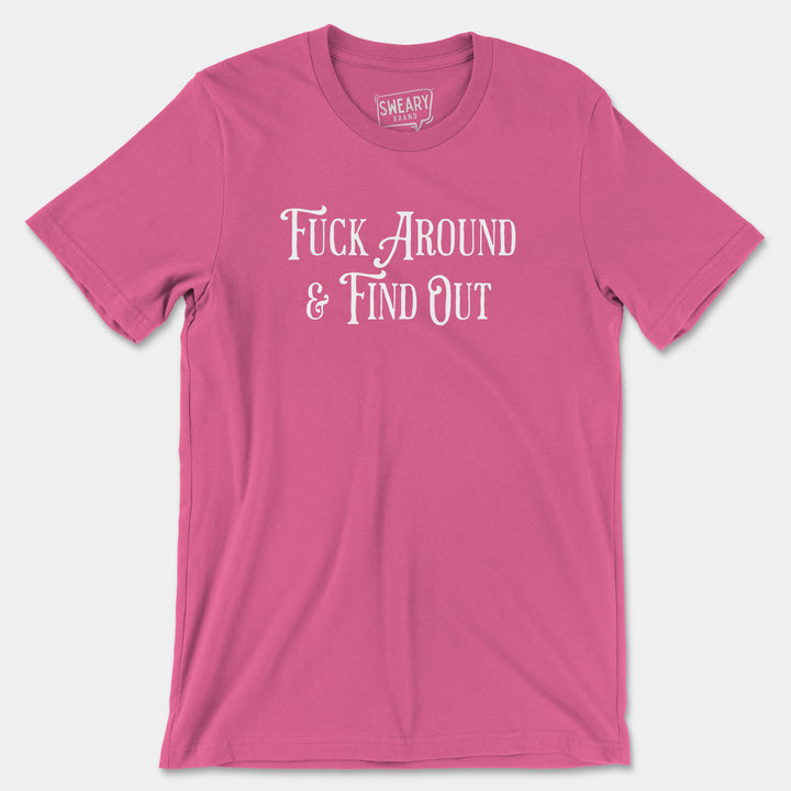 FUCK AROUND & FIND OUT | Funny T-Shirt